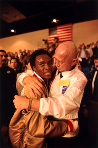 Steve McCrory (Boxer) and Trainer Bob Surekin, 1983 World Amateur Boxing Championships, Reno, Nevada, from the series Shooting for the Gold