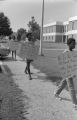 Students protest the closing of Hopkins High School