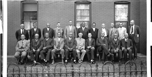 ...Educational Board of the A.M.E. Church and Guests... / September 6, 1939...Scurlock Photo. [sic: as printed on negative] [acetate film photonegative]