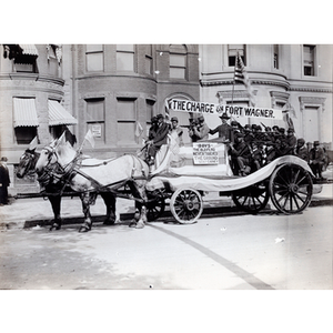 Parade floats, The Charge on Fort Wagner