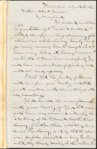 Letter from Gerrit Smith, Peterboro, [New York], to William Lloyd Garrison, 1862 April 16