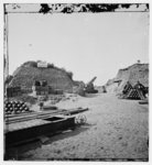 Charleston, South Carolina (vicinity). Interior of Fort Putnam on Morris Island