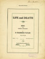 Life and death : Song with piano accompaniment