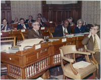 Grace Townes Hamilton with Others at the Georgia House of Representatives, circa 1976