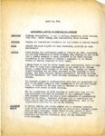 Confidential Report of Fund Raising Campaign, Apr. 26, 1954