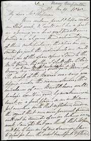 Letter to] My dear Mrs. Chapman [manuscript