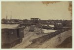 [Dock on the south side of the James River, opposite Richmond, Va.]