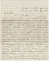 Letter from Constantine Badger to Timothy C. Moore, who had been a colonel in the 34th New Jersey Volunteer Regiment.