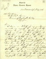 Thumbnail for Owyang Ming letter to Governor Watson C. Squire thanking him for protecting Chinese residents during the February riots, April 27, 1886