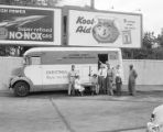 Jefferson County Anti-Tuberculosis Association bus parked in a lot in Birmingham, Alabama.