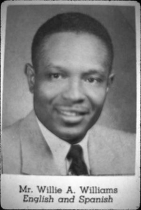 Portrait of Willie A. Williams, Marshall Educator