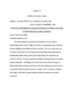 A study of the strengths and resettlement of Somali refugees in metropolitan Atlanta, 2007