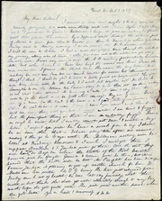 Letter to] My Dear Deborah [manuscript