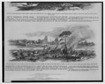 The war in the Shenandoah Valley - burning the bridge near Mount Jackson, by order of the Rebel General