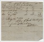 Receipt for payment from Mary C. Cocke to John and William Kerr, January 12, 1850