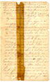 Correspondence from Mary Guthrie Latta to Samuel R. Ratta, December 18, 1861