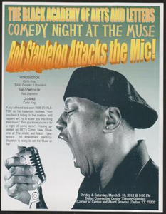 Flyer: Bob Stapleton Attacks the Mic!