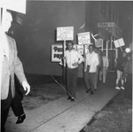 Anti Neo-Nazi picketers in Glendale, 1965