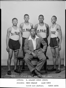 St. Paul's relay team [acetate film photonegative]