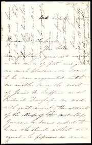 Letter to] My dear Mrs. Chapman [manuscript