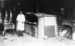 Lemuel "Daddy" Grant at his Oldtime Pit Barbecue