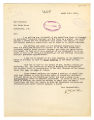 Correspondence to Warren G. Harding, 1921 April 20