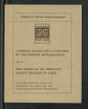 A special exhibition of selected paintings by the French impressionists and of the works of six American artists residing in Paris: from Thursday, April 23- Wednesday, May 6, 1908, Minneapolis Society of Fine Arts (Minneapolis, Minnesota)