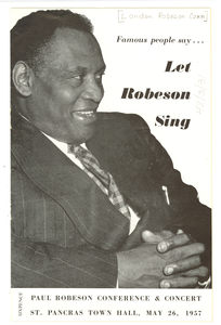 Famous people say ... let Robeson sing!