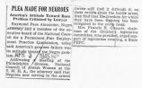Plea made for Negroes