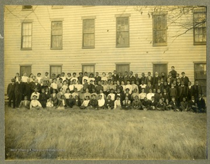 Group Portrait of Students and Faculty of Storer College, Harpers Ferry, W. Va.