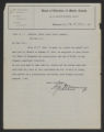 General Correspondence of the Director, Last Name M, 1914