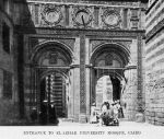 Entrance to El-Azhar University Mosque, Cairo