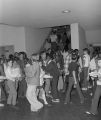 Students in the hallway of Goodwyn Junior High School at 209 Perry Hill Road in Montgomery, Alabama.