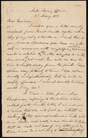 Letter to] Dear Garrison [manuscript