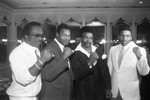 Michael Dokes, Larry Holmes, Mike Waver, and Tim Weatherspoon, Los Angeles, 1983