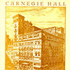 Carnegie Hall Program Cover