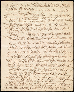 Letter from Edward Morris Davis, Philad[elphia], [Penn.], to Anne Warren Weston, 9 mo[nth] 1 [day] 1853