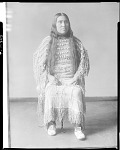 Mrs Murie, wife of James Murie, Coming Sun, chief of the Skidi Pawnee, 1904