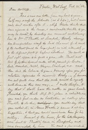 Letter to] Dear Mr. Webb [manuscript