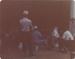 Members of the American Agriculture Movement at a gathering on Oscar Belvin’s farm in Montezuma, Georgia.