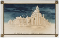 St. Louis, U.S.A., 1904. / Electricity Building
