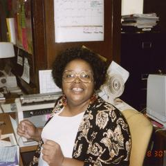 Woman working 1994 multicultural organization fair