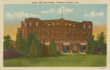 "Logan Hall Gymnasium, Tuskegee Institute, Ala."