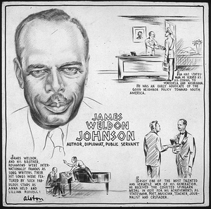 JAMES WELDON JOHNSON - AUTHOR, DIPLOMAT, PUBLIC SERVANT