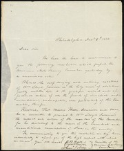 Letter to] Dear Sir [manuscript