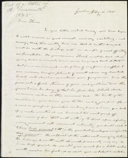 Incomplete letter to] Dear Anne [manuscript