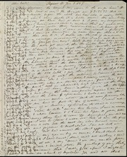 Letter to] Dear Caroline [manuscript