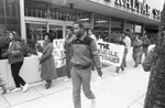 March against oppression in South Africa, Los Angeles, 1984