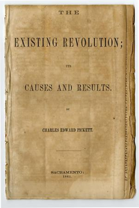 The existing revolution; its causes and results.