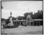 Entrance to Congress Spring Park, Saratoga, N.Y.